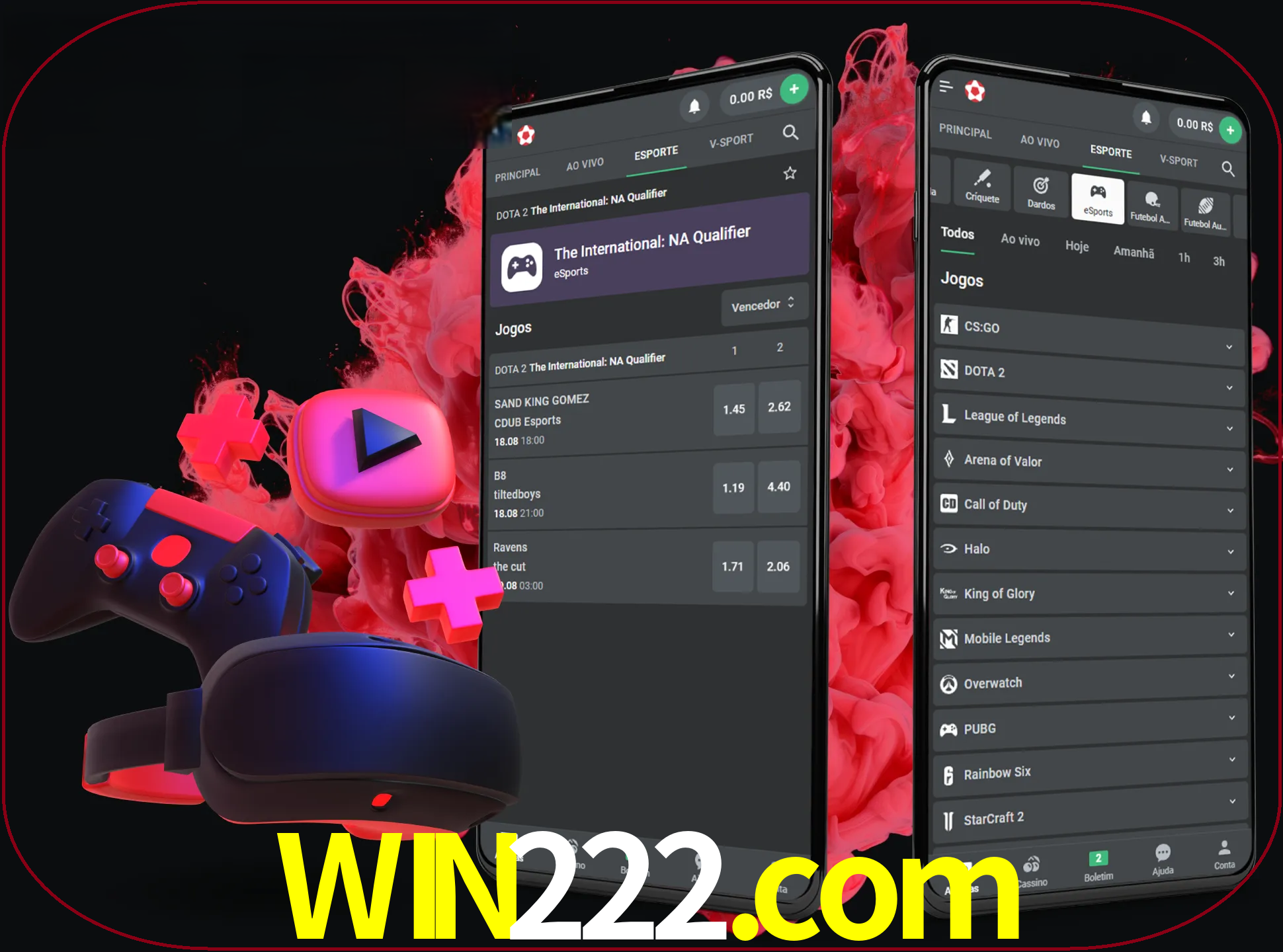 Para ter a aplicação móvel win222 no seu smartphone, basta descarregar o ficheiro apk e seguir as instruções.