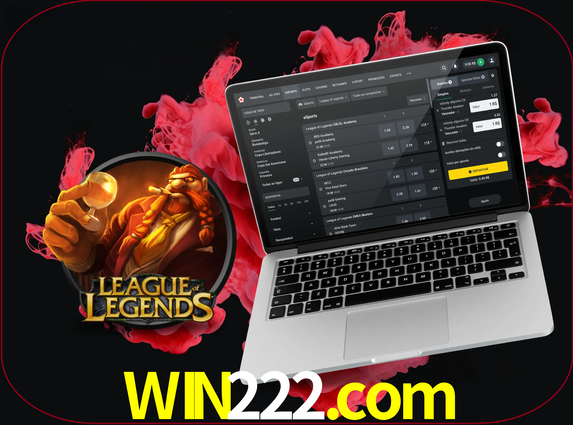 Se é um fã deste jogo, muitos torneios fantásticos que o vão surpreender estão disponíveis no win222.