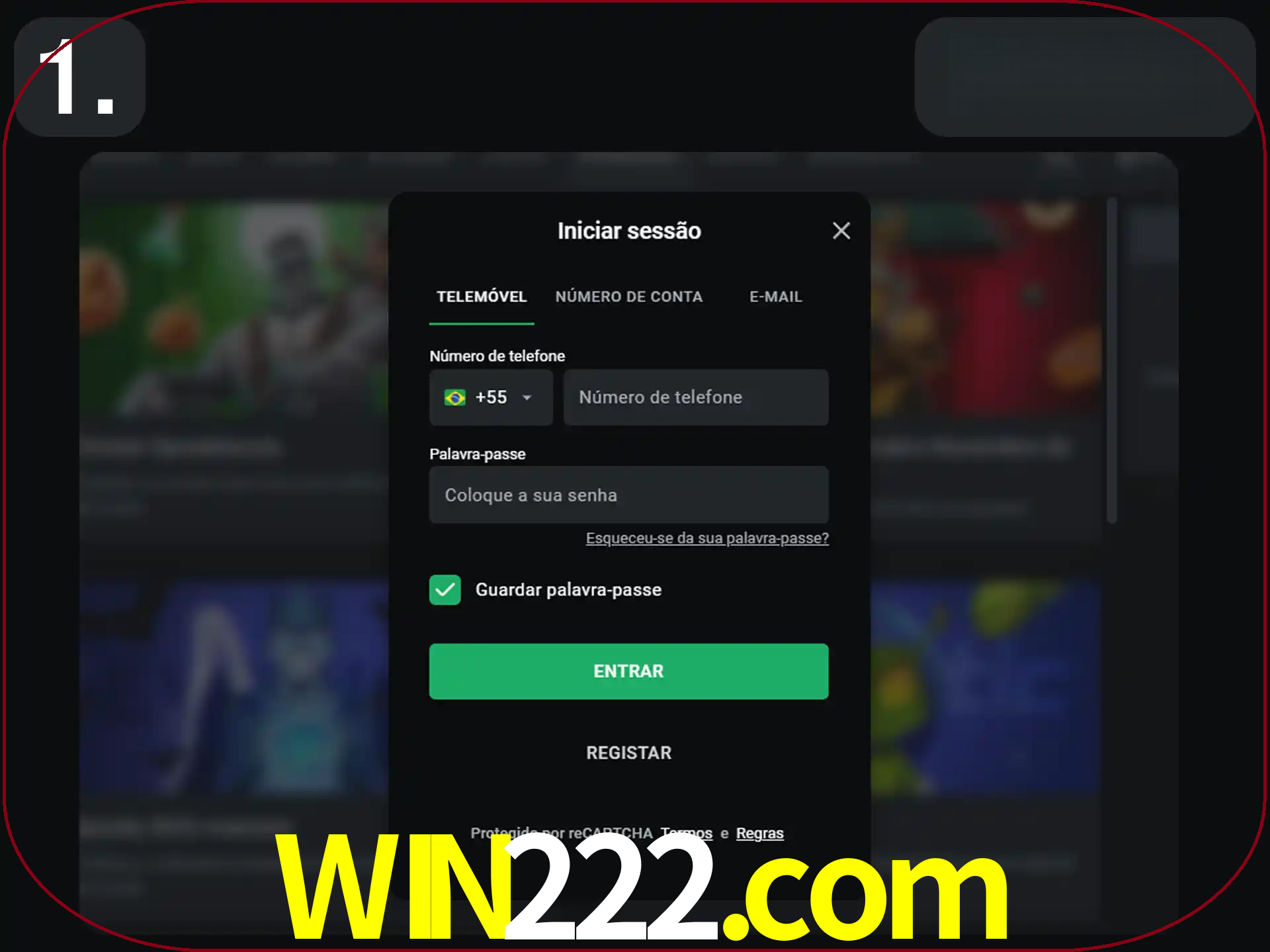 Acesse o site.