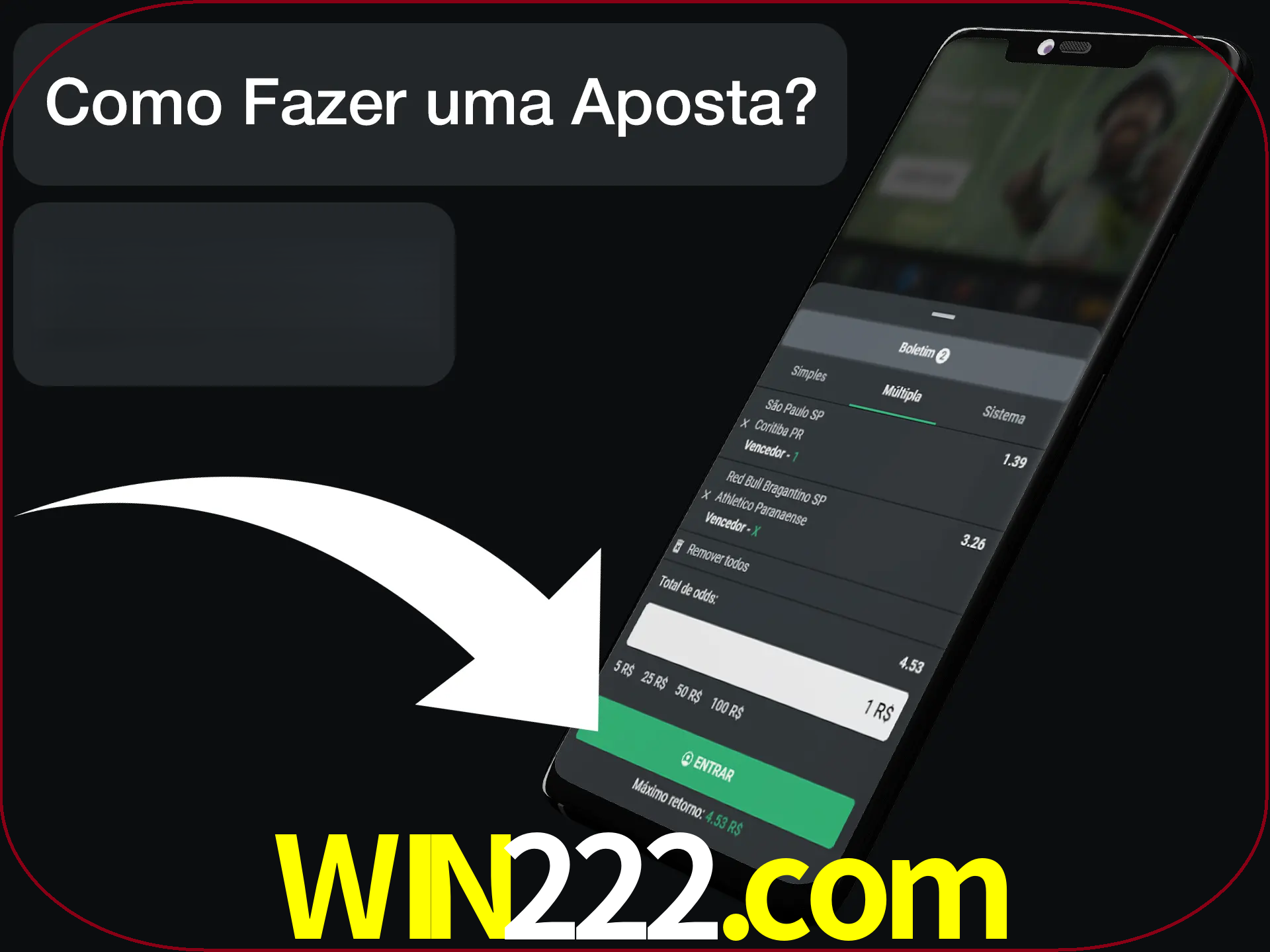 Preencha sua aposta e aguarde o resultado.
